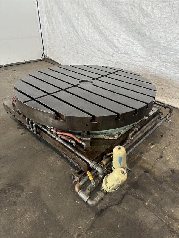 60" Lucas Hydraulic Rotary Table - Image 4