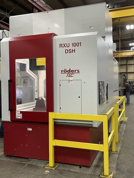 Roders #RXU1001DShut Height, high speed 5-Axis vertical machining center, 31.5" X, 33.7" Y, 19.8" Z, 30000 - Image 1