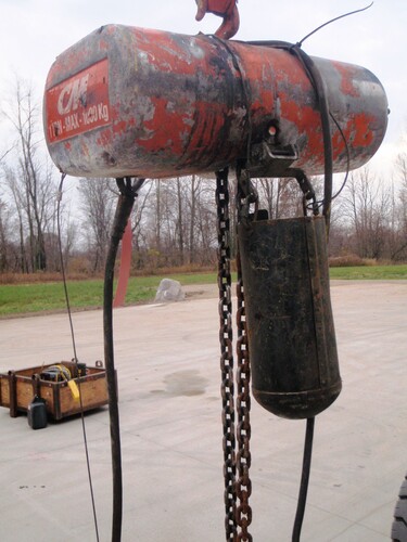 1 Ton, CM #L, hoist with pendant control, 1 HP, 16 FPM - Image 6