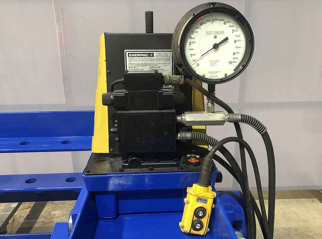 Enerpac #PER-3042, hydraulic press, 1.5 HP, - Image 4