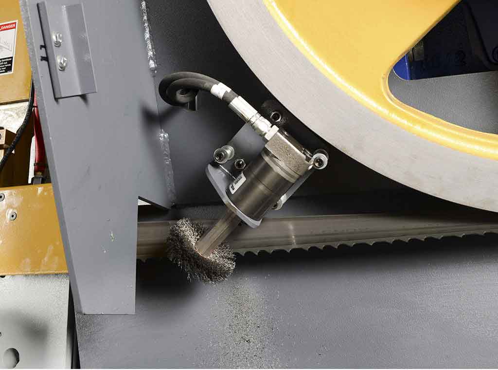 32" x 32" Hyd-Mech #H-32A, horizontal band saw, 2-5/8" x 30' 4" band, 20 HP, coolant system, automatic feed - Image 4