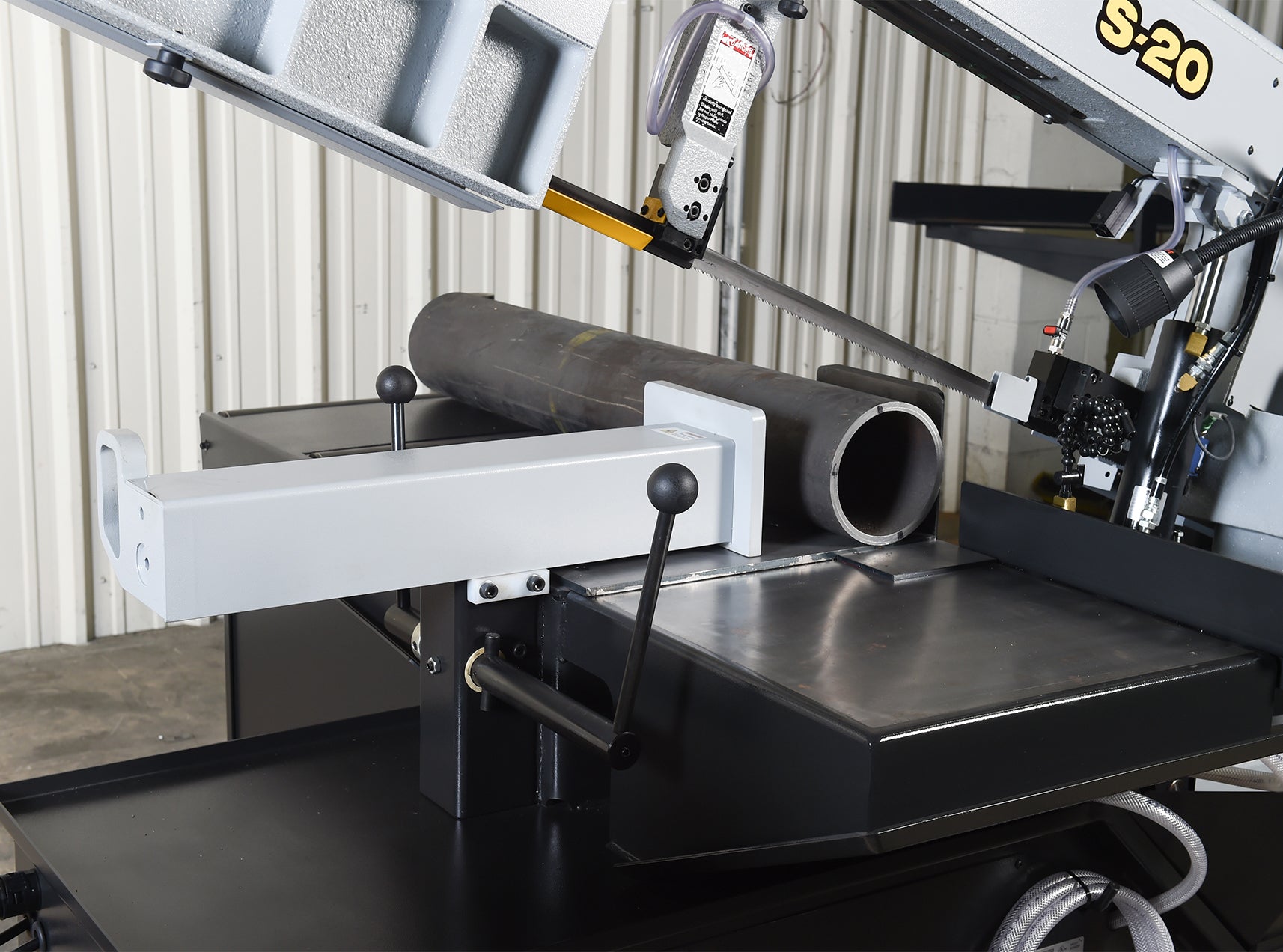 13" x 18" Hyd-Mech #S20, horizontal pivot band saw, 1" x 14'10" band, 3 HP, coolant system - Image 6