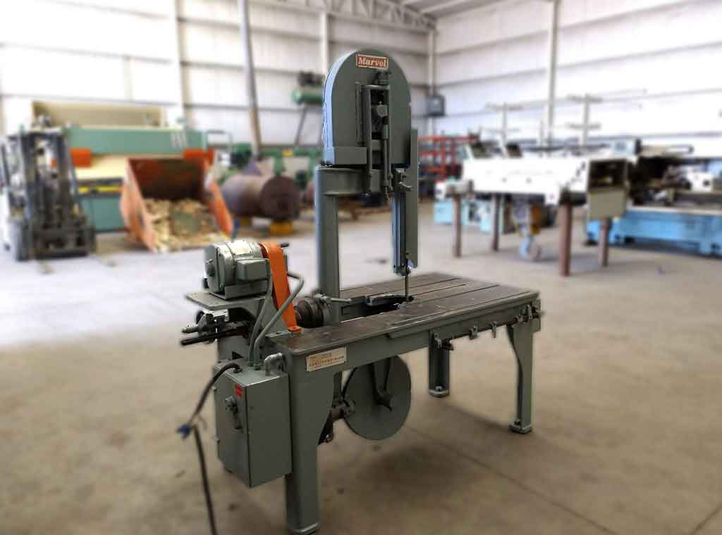 18" x 18" Armstrong #8/M4, vertical band saw, 14' 8" x 3/4" blade, 1 HP - Image 2