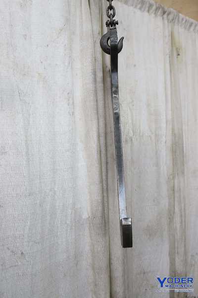 10000 lb. C-hook, 7" throat, 23" height inside throat, 1" overall width, #69919 - Image 4
