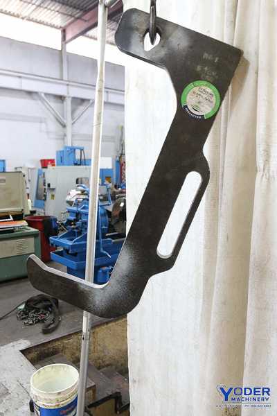 10000 lb. C-hook, 7" throat, 23" height inside throat, 1" overall width, #69919 - Image 5