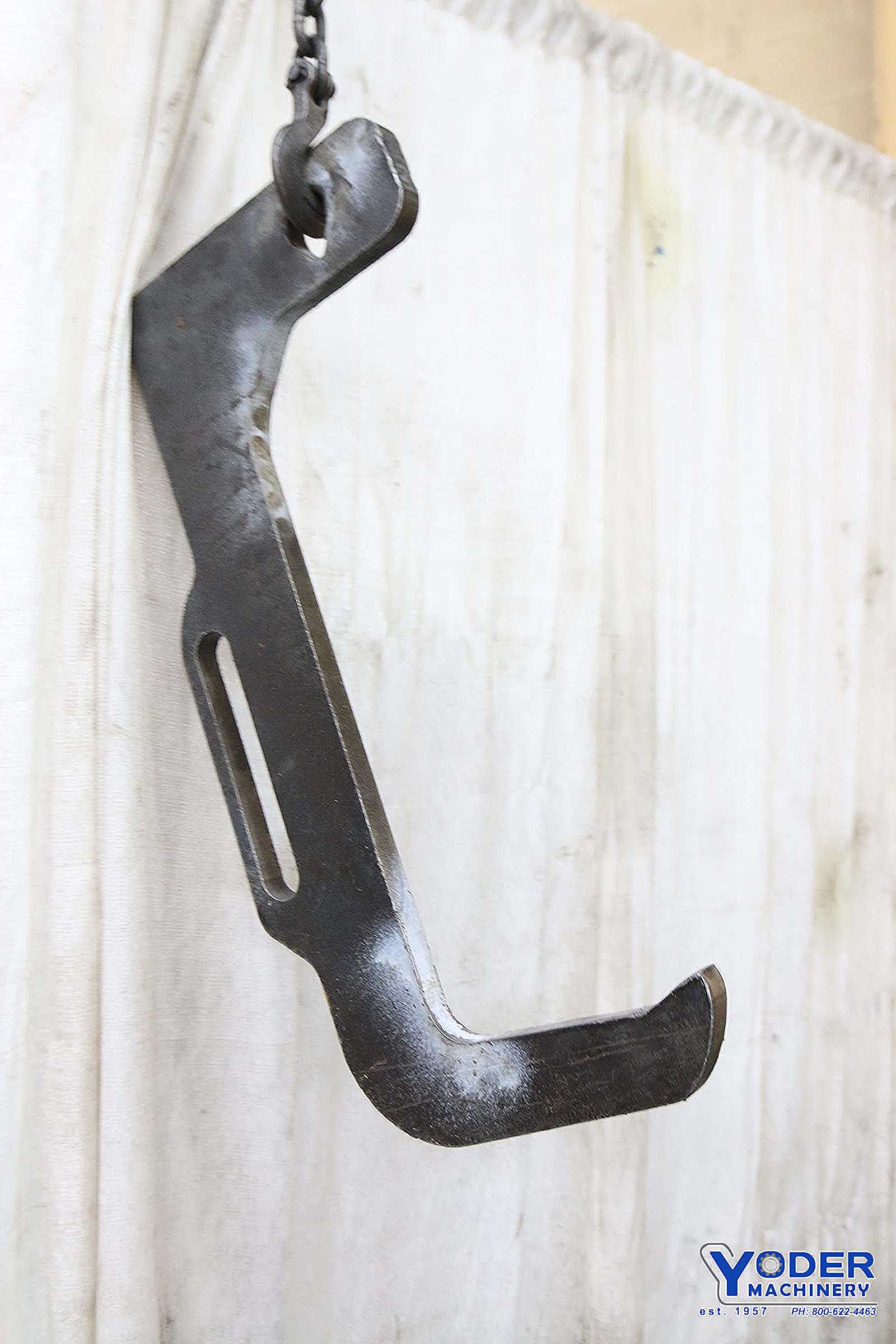 10000 lb. C-hook, 7" throat, 23" height inside throat, 1" overall width, #69919 - Image 7