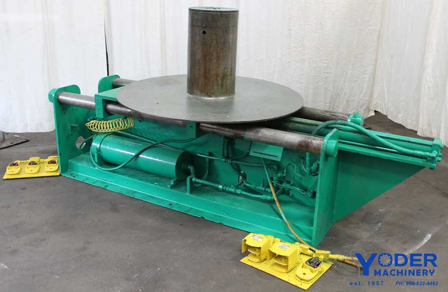6000 lb. Horizontal uncoiler, manual horizontal payoff, pneumatic brake, 3 HP, #62267 - Image 2