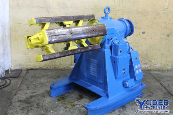 6000 lb. Littell #60, motorized coil reel, 24" width, 20"-24" ID, 60" outside dimensions, 1 HP, #71894 - Image 1