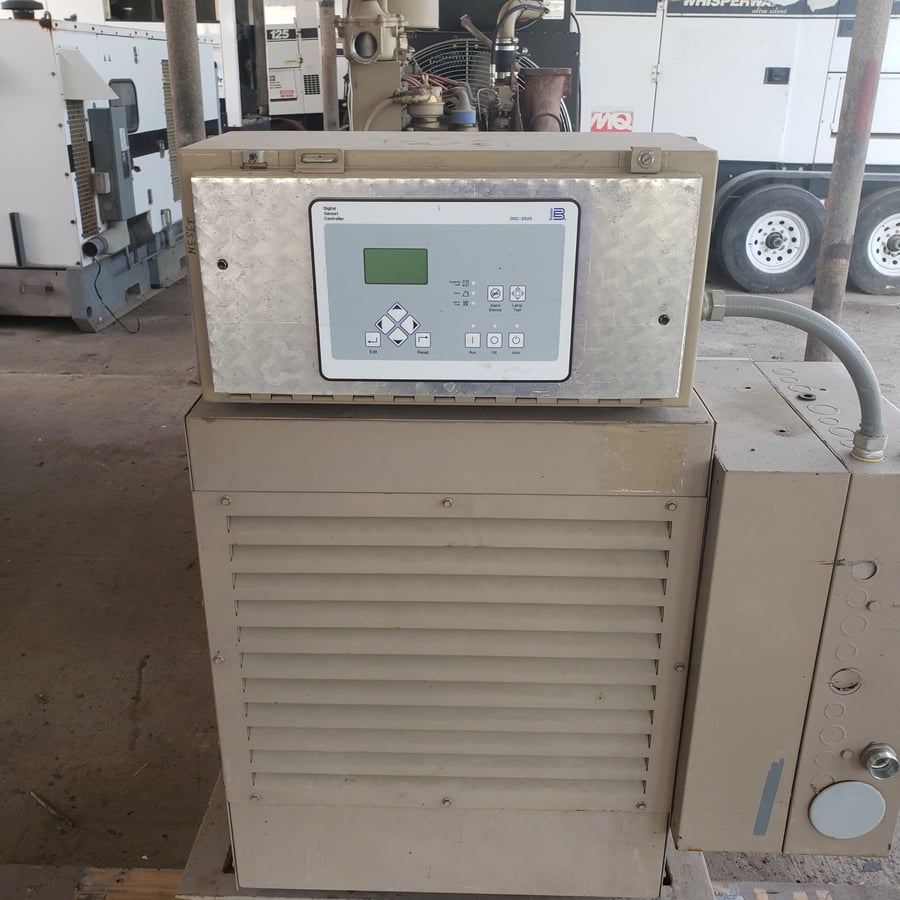 135 KW Cummins #3309A-1268B, Natural gas Generator w/enclosure, 277/480 Volts, 1991 - Image 7