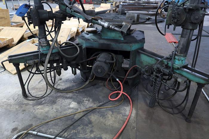 Redin #72, 72" universal dual arm gear deburrer w/2 adjustable heads - Image 10