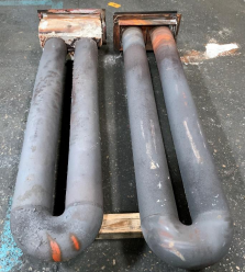 Furnace U tubes, 74" total length, 9" center, 6.25" tube ID - Image 1