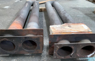 Furnace U tubes, 74" total length, 9" center, 6.25" tube ID - Image 2
