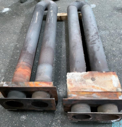 Furnace U tubes, 74" total length, 9" center, 6.25" tube ID - Image 3