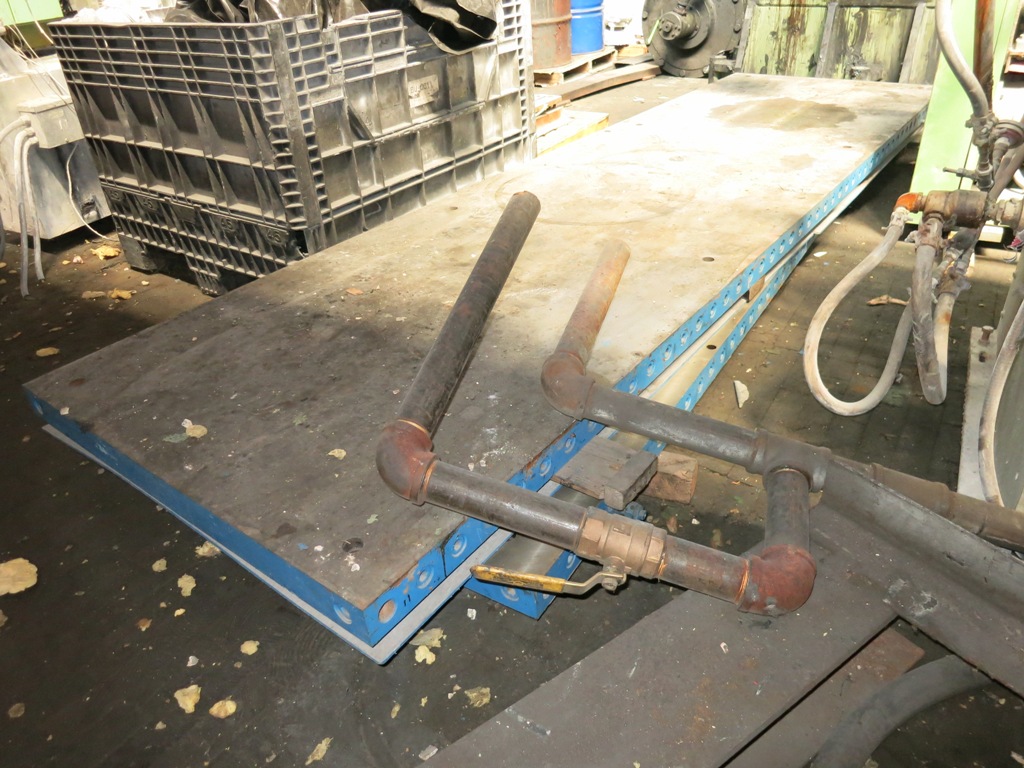 42" x 150" x 3", Venango steam platens, for hydraulic compression press (2 available) - Image 4
