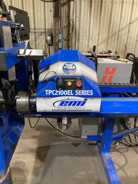 EMI #TPC-2100EL, Plasma Cutter, 6' x 24', CNC Windows PC Control, 1999 - Image 3