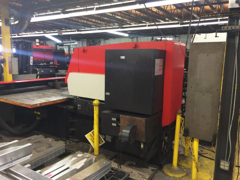 20 Ton, Amada #Aries-245, Turret Press, Amadan 04PA CNC Control with CRT, 1993 - Image 5