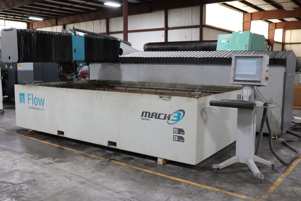 Flow #Mach-3-4020B, CNC waterjet, 6.5' x 13", 60000 psi, 50 HP, 2013 - Image 2