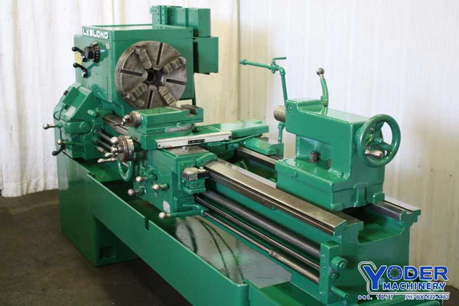 21" x 54" LeBlond, Servo engine lathe, 13" swing over cross slide, 3-jaw 13" chuck, 10 HP, #66449 - Image 2
