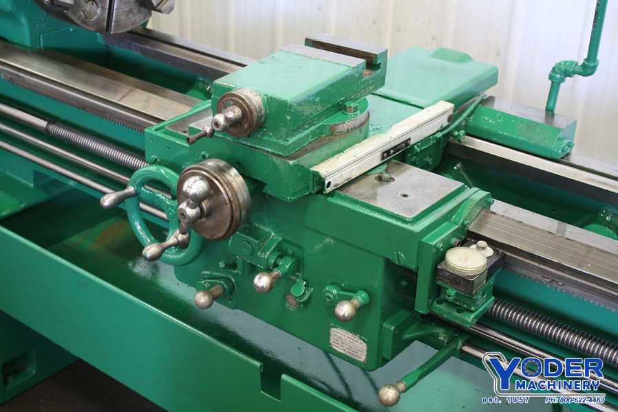 21" x 54" LeBlond, Servo engine lathe, 13" swing over cross slide, 3-jaw 13" chuck, 10 HP, #66449 - Image 5