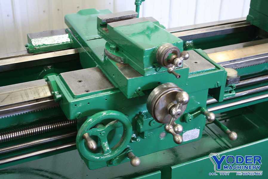 21" x 54" LeBlond, Servo engine lathe, 13" swing over cross slide, 3-jaw 13" chuck, 10 HP, #66449 - Image 6