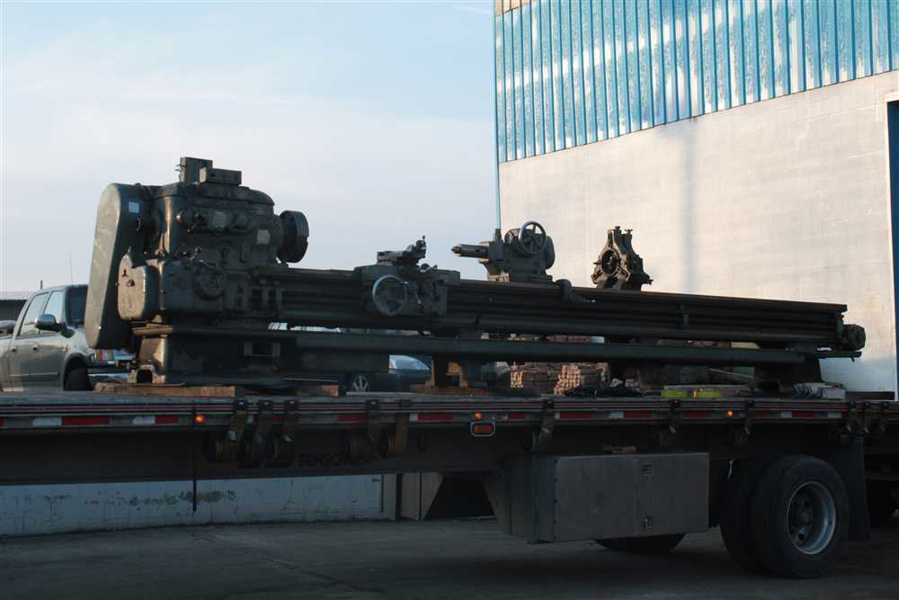 22" x 198" Lodge & Shipley #XE20, engine lathe, 14" swing over cross slide, 4-jaw 15" chuck, 30 HP, #56956 - Image 8