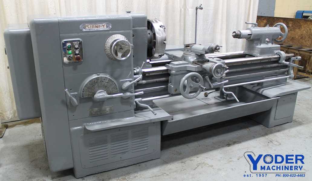 22" x 60" Sidney, heavy duty engine lathe, 15" swing over cross slide, 4-jaw 16" chuck, coolant, #59856 - Image 2