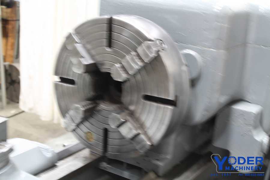 22" x 60" Sidney, heavy duty engine lathe, 15" swing over cross slide, 4-jaw 16" chuck, coolant, #59856 - Image 8