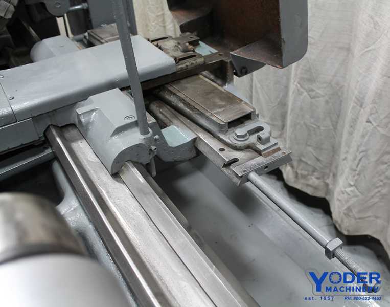 22" x 60" Sidney, heavy duty engine lathe, 15" swing over cross slide, 4-jaw 16" chuck, coolant, #59856 - Image 10