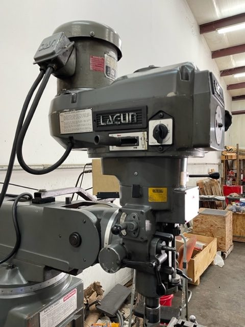Lagun #FTV-2S, 10" x50" tbl., 2 HP, 30" X, 16" Y, 16" Z, R-8 Collet, Mitutoyo PM-32L 2-Axis digital read out - Image 4