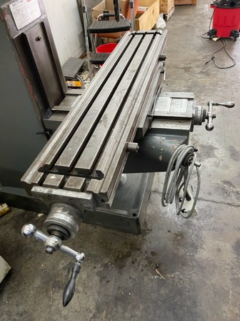 Lagun #FTV-2S, 10" x50" tbl., 2 HP, 30" X, 16" Y, 16" Z, R-8 Collet, Mitutoyo PM-32L 2-Axis digital read out - Image 10