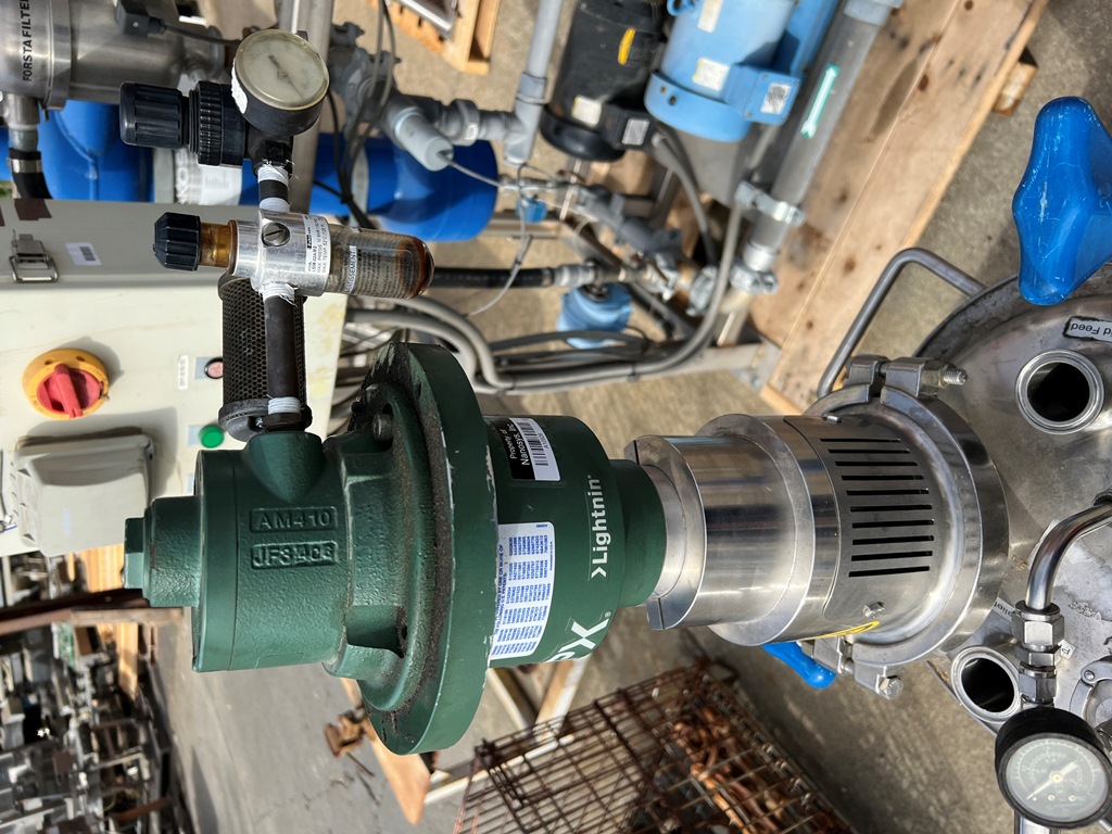7 gallon Holloway American, 316L Stainless Steel tank, 30 psi, 12" dia x 26" straight side, 1" center bottom - Image 9
