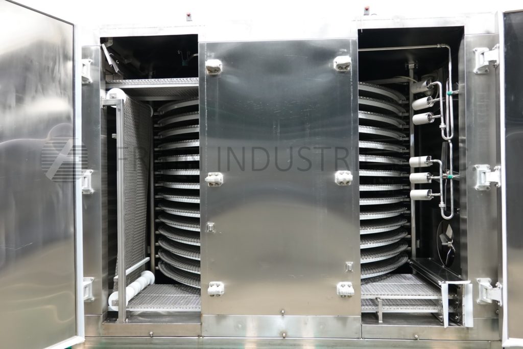 Cryogenics System Equipment Inc., Stainless Steel spiral freezer, mounted on multi-leg Stainless Steel frame - Image 2