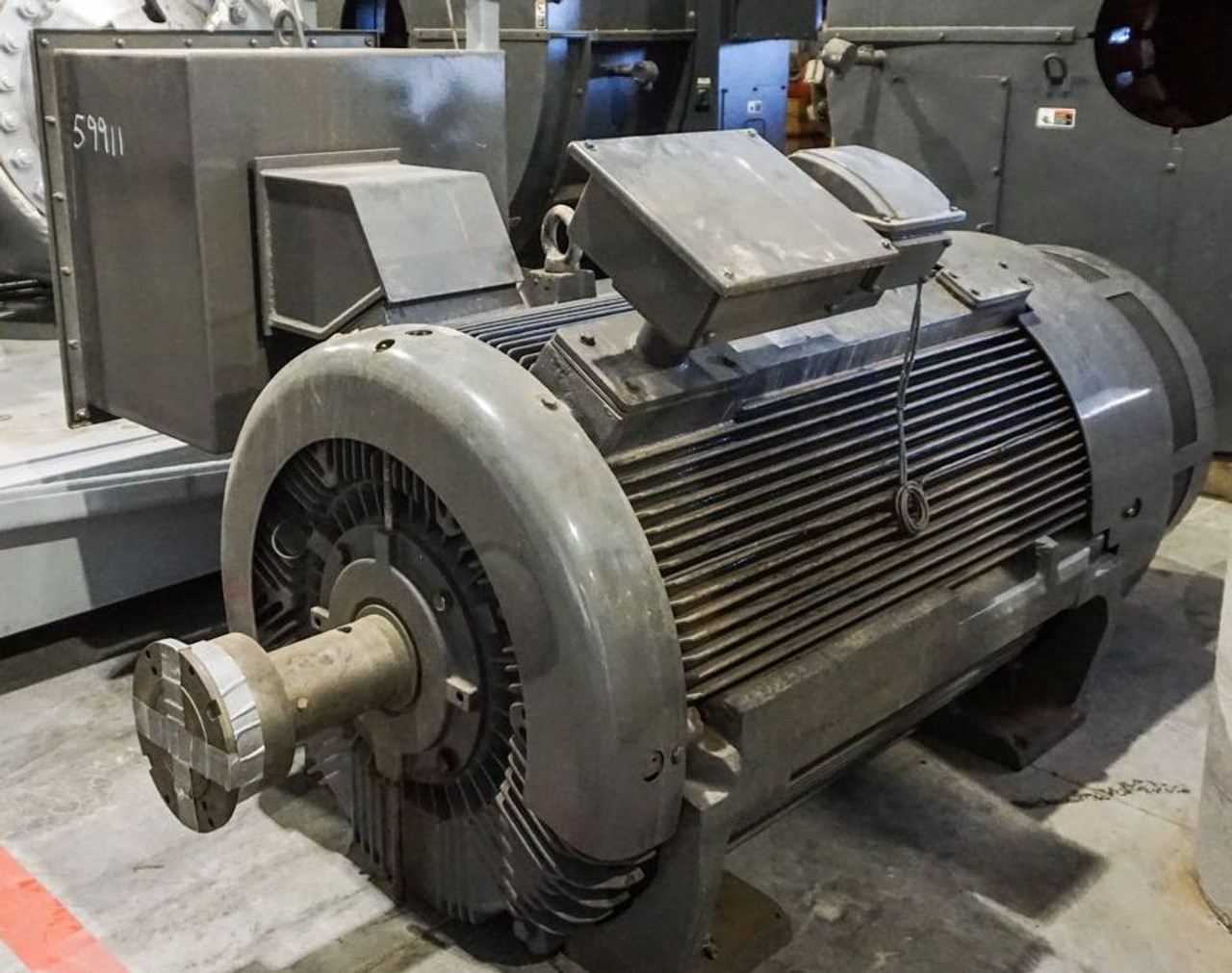 800 HP 1785 RPM Teco Westinghouse, Frame 6808B, TEFC, 1.15SF, 4000 Volts - Image 1