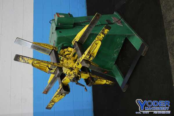 2000 lb. Littell #20-12, motorized coil reel, 18" width, 15"-20" ID, 48" outside dimensions, manual exp - Image 1