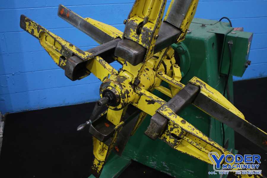 2000 lb. Littell #20-12, motorized coil reel, 18" width, 15"-20" ID, 48" outside dimensions, manual exp - Image 2