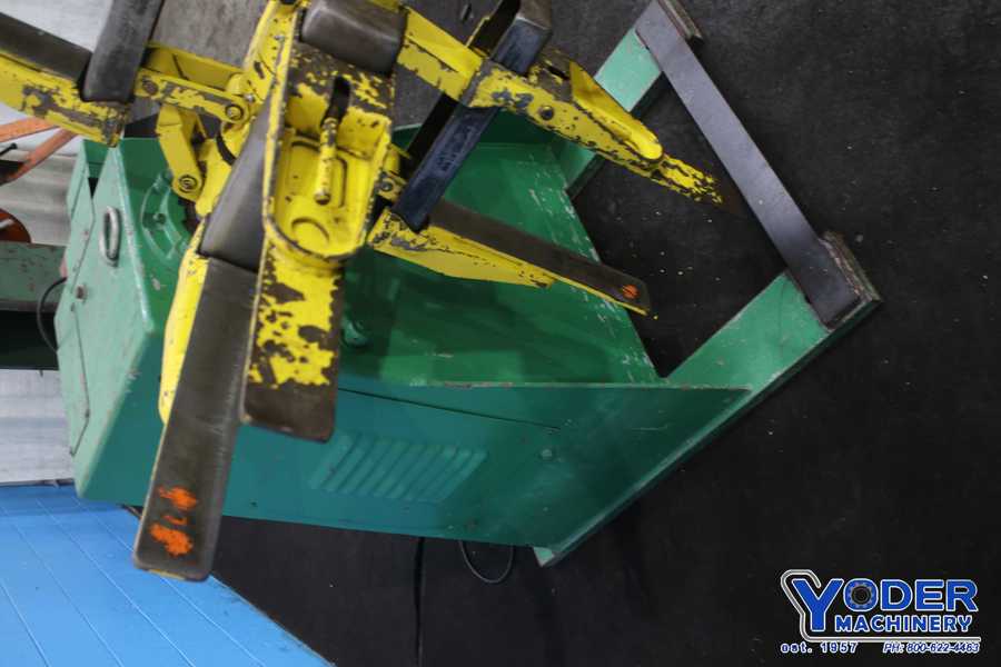 2000 lb. Littell #20-12, motorized coil reel, 18" width, 15"-20" ID, 48" outside dimensions, manual exp - Image 3