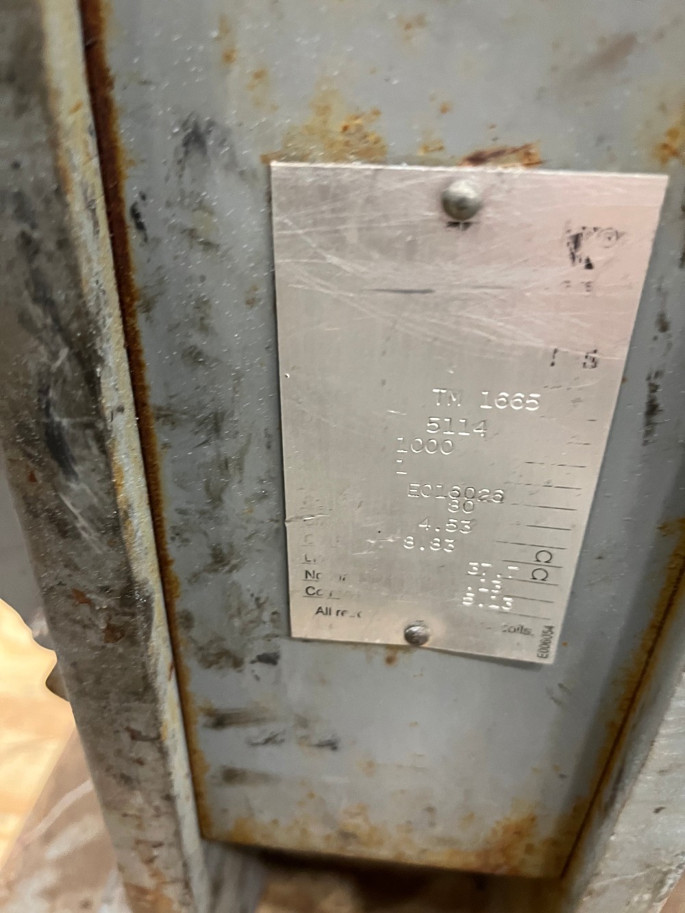 16" Amtek #TM1665, type 5114, 1000 ft.lb., 230 VDC, Shunt - Image 1