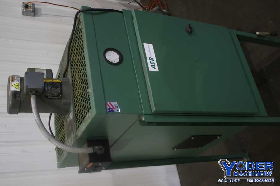 AER #V4000-2, dust collector, 4" inlet, 1/2 HP, 110 V., 1 phase, serial #8715, #75120 - Image 5