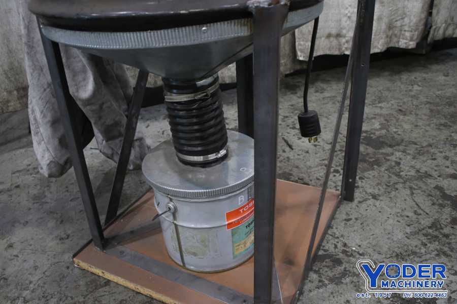 Cincinnati Fan #100S/T3, dust collector, fabric filter bag, 1 HP, serial #905562, #74339 - Image 2