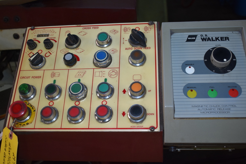 12" x 24" Acer #AGS-1224AHD, automatic hydraulic feed horizontal spindle surface grinder - Image 4