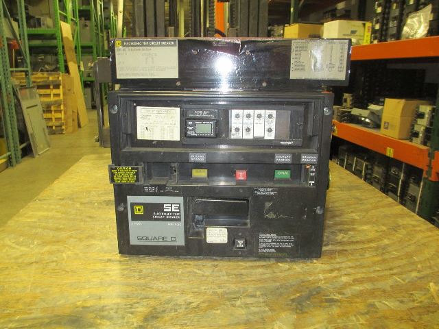 3000 Amps, Square D, SED363000LSGES5D4, 600 VAC, electrically operated, LSIG - Image 1