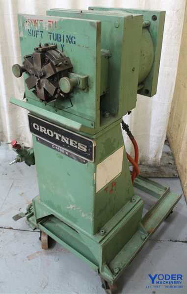 Grotnes #C-4580-A, expander, 2-1/2" stroke, 6-dies, pneumatic foot pedal, #61939 - Image 6