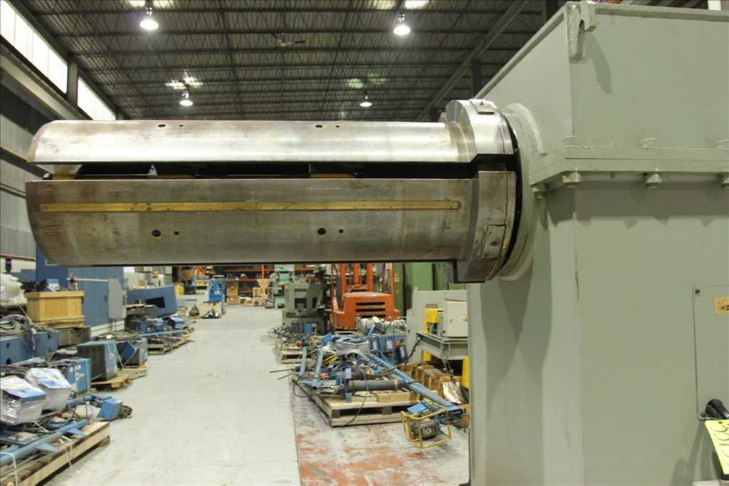 44000 lb. Sonoruka #UC-15130VHCB, uncoiler w/ coil car, 51" width, 20"-24' ID, powered expansion - Image 2