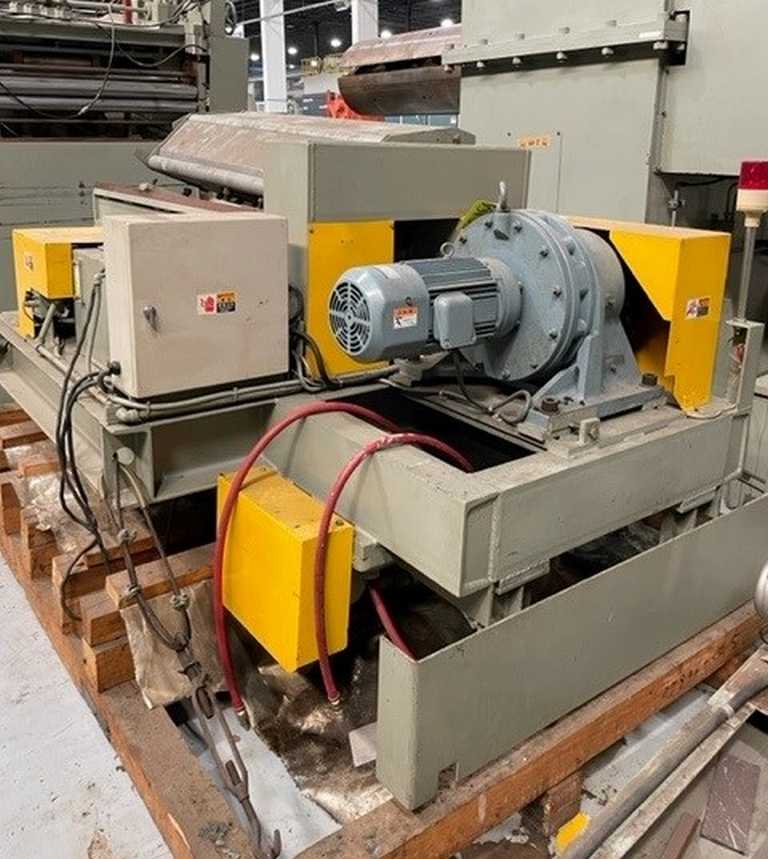 44000 lb. Sonoruka #UC-15130VHCB, uncoiler w/ coil car, 51" width, 20"-24' ID, powered expansion - Image 6