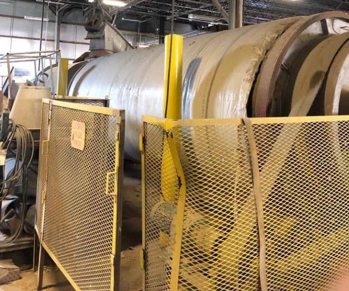 7.5' x 24' Sprout #7.5-ft.X24-ft., Rotary Drum Dryer, Natural Gas Burner, Belt Drive w/Gear Reducer & - Image 3