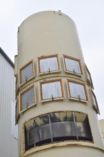 56000 cfm Air Cure #484-RF-10, Reverse Air - Pump - Filter, 9:1 Air-to-Cloth, 13'- 2" diameter baghouse - Image 3