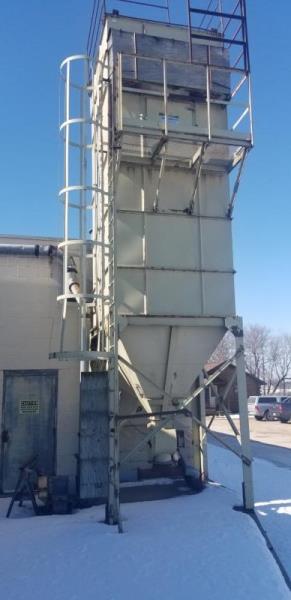 8500 cfm Murphy-Rodgers #MRJ- 812-14, Pulse Jet Baghouse Dust Collector, 9:1 ACR, (60) 10' filters, 943 - Image 2