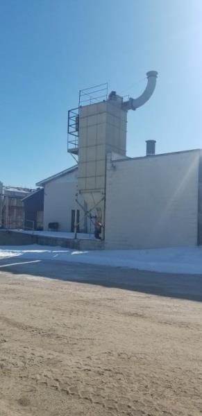 8500 cfm Murphy-Rodgers #MRJ- 812-14, Pulse Jet Baghouse Dust Collector, 9:1 ACR, (60) 10' filters, 943 - Image 3