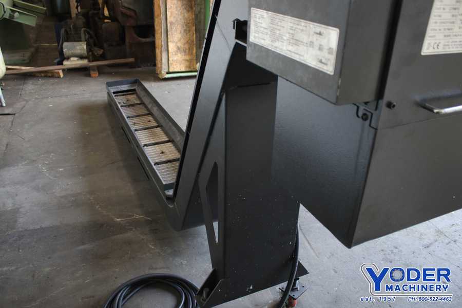 9" x 84" ShinJin MT Tech #KFC5600C, inclined chip conveyor, side hinge, 1/4 HP, #75472 - Image 9