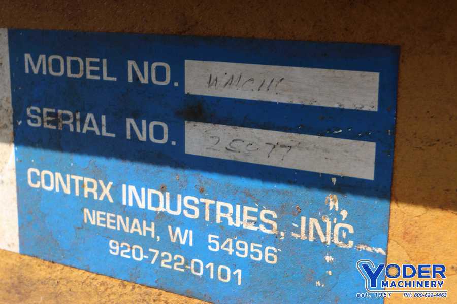 .25 Ton, Contrx WAACIII, wall mounted jib crane, 15' 8" length of beam, 6' x3-1/4" beam, #70702 - Image 6
